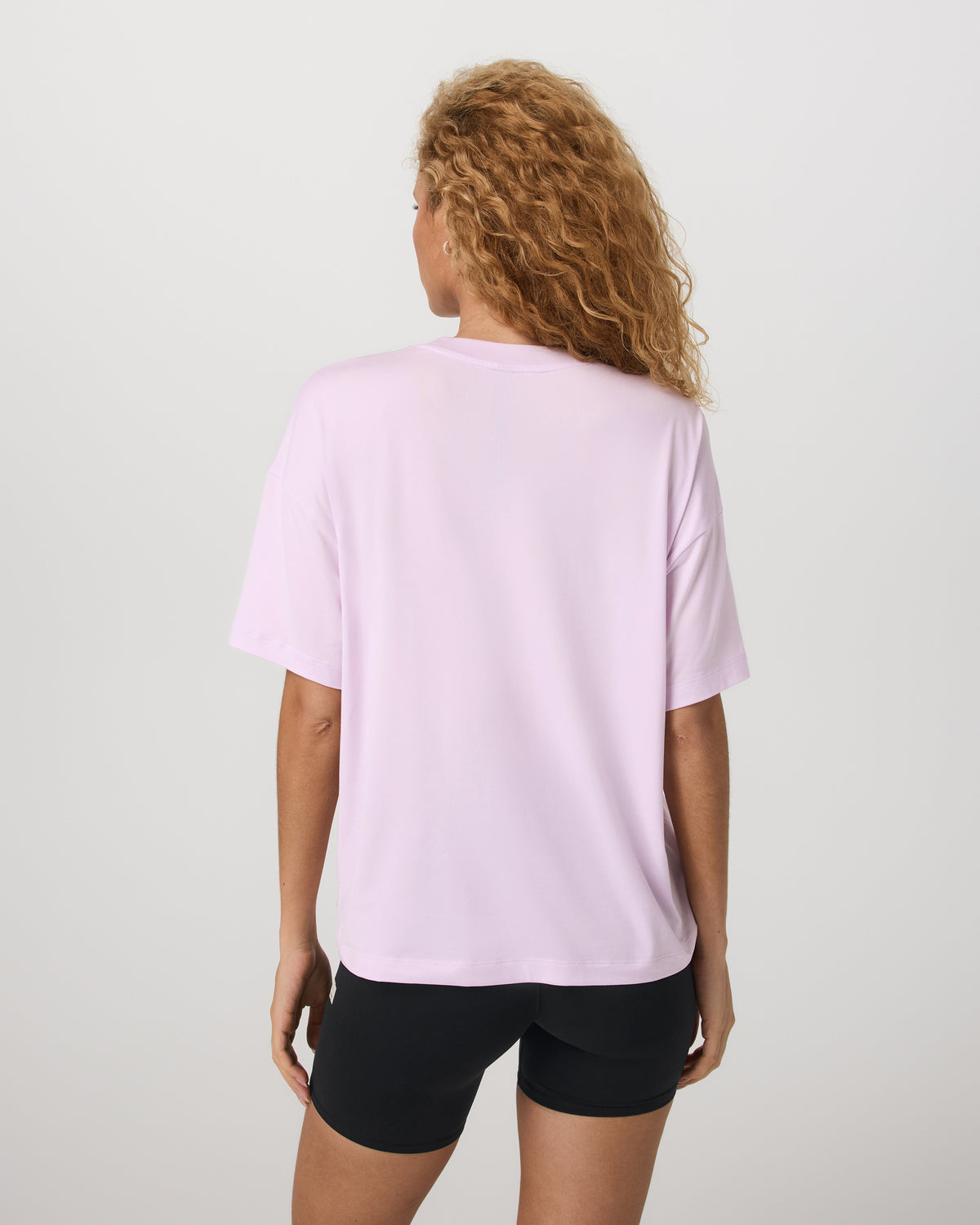 Energy Long Tee Women's Lilac Breeze Heather Tee Shirt | Vuori For sale