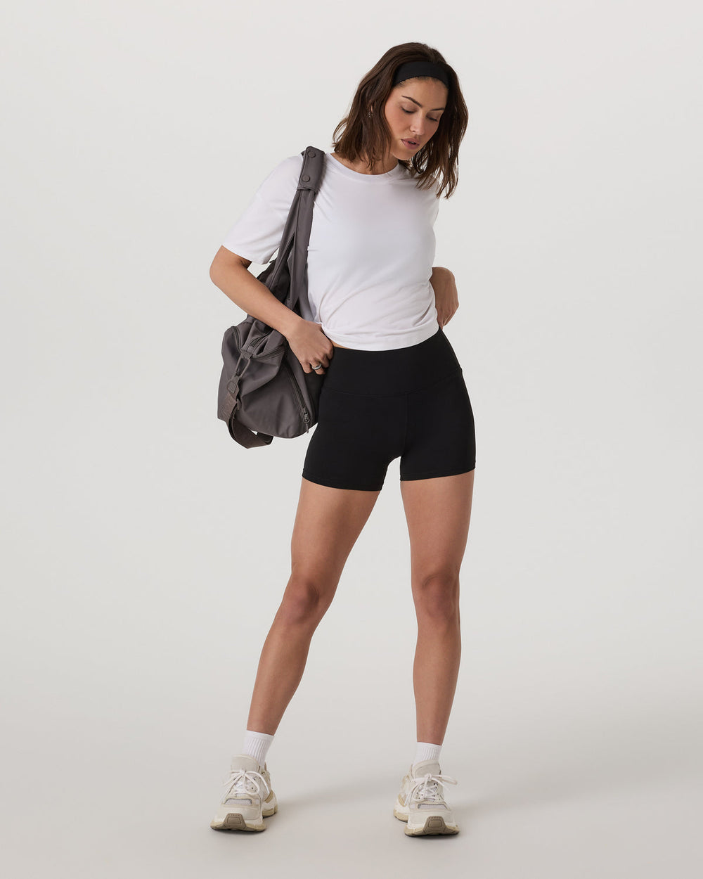 Energy Tee Women's White Oversized Tee | Vuori Clothing