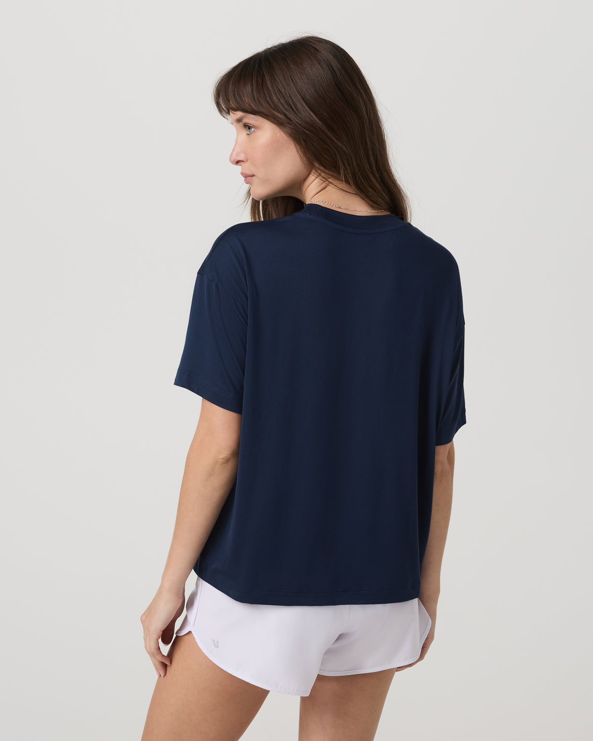 Energy Long Tee Women's Blue Coast Fitness Tee Shirt | Vuori