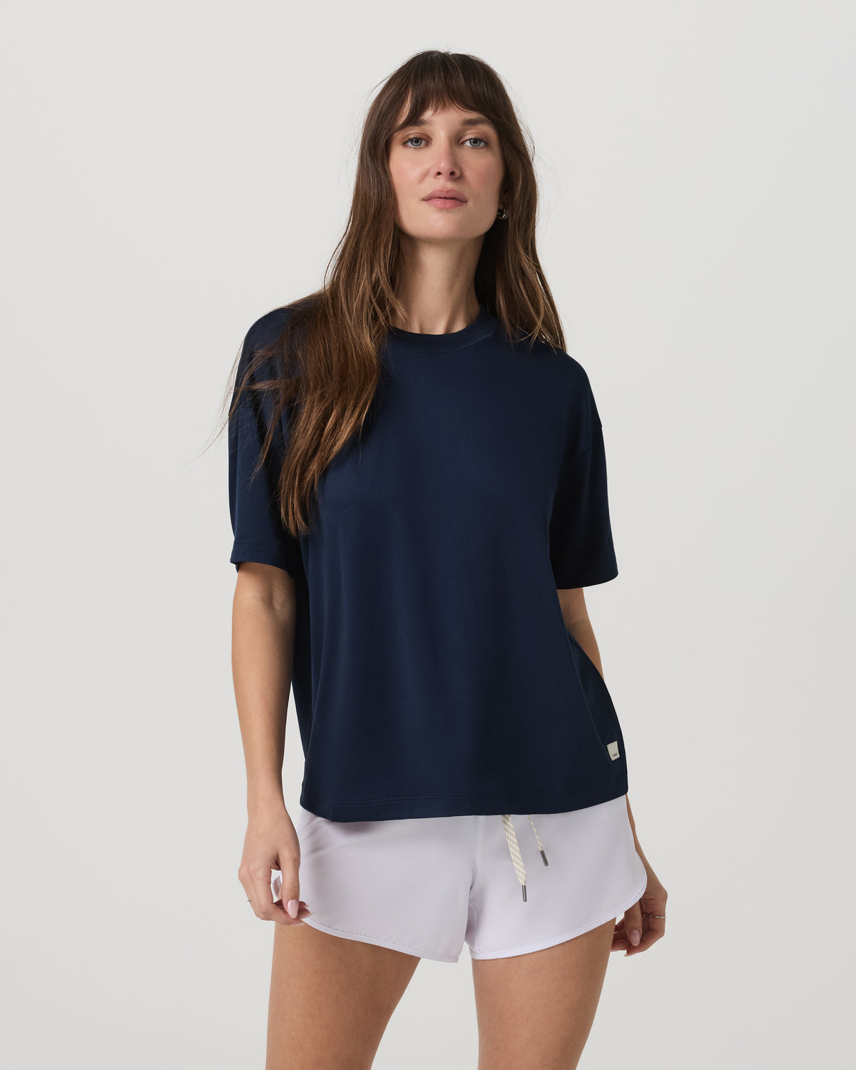Energy Long Tee Women's Blue Coast Fitness Tee Shirt | Vuori