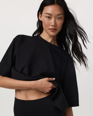 Short Sleeve Maven Oversized Tee Women's Black T-Shirt | Vuori US