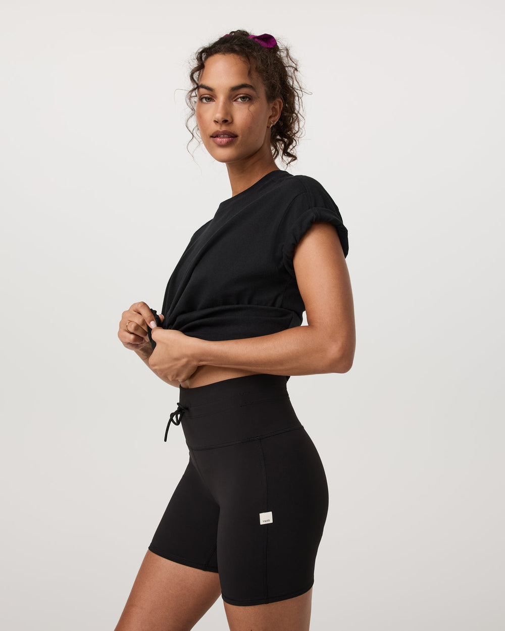 Short Sleeve Heavyweight Oversized Cotton Tee Black | Vuori On sale