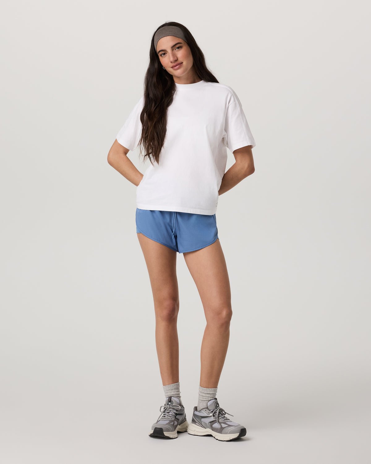Short Sleeve Heavyweight Oversized Cotton Tee White | Vuori For sale