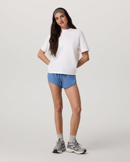 Short Sleeve Heavyweight Oversized Cotton Tee White | Vuori For sale