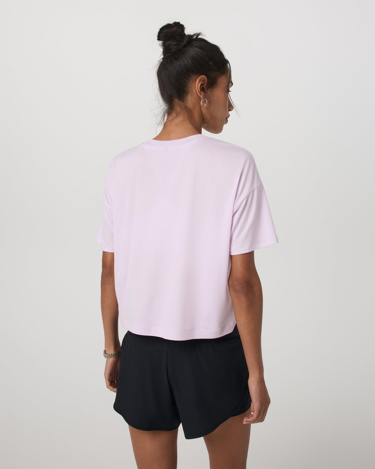 Energy Tee Women's Lilac Breeze Heather Oversized Shirt | Vuori Outlet