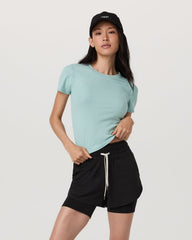 Pose Fitted Tee Sea Spray | Vuori For sale