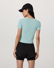 Pose Fitted Tee Sea Spray | Vuori For sale