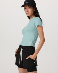 Pose Fitted Tee Sea Spray | Vuori For sale