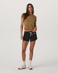Short Sleeve Feather Classic Tee Women's Rum T-Shirt | Vuori Online