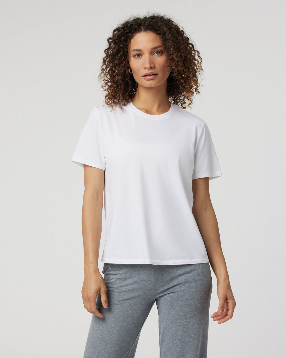 Feather Tee Women's White Lightweight Tee | Vuori Discount