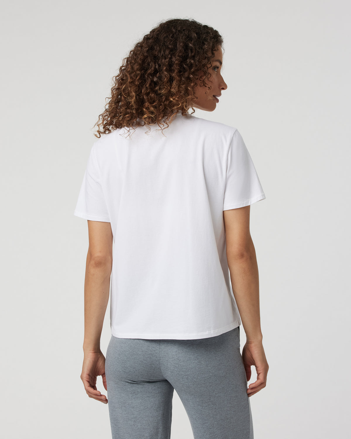 Feather Tee Women's White Lightweight Tee | Vuori Discount