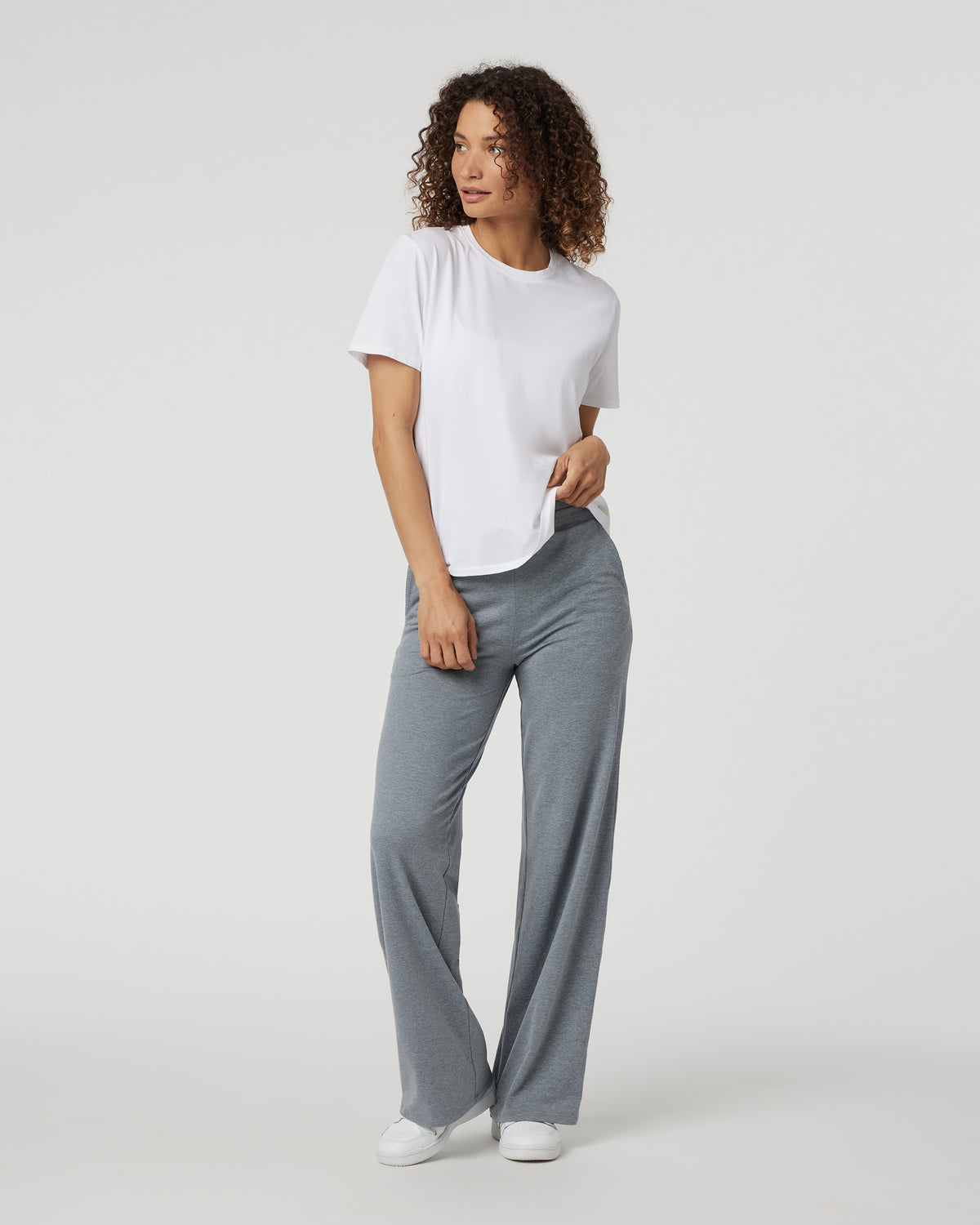 Feather Tee Women's White Lightweight Tee | Vuori Discount