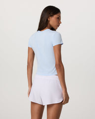Short Sleeve Feather Classic Tee Crystal Blue T-Shirt | Vuori For sale