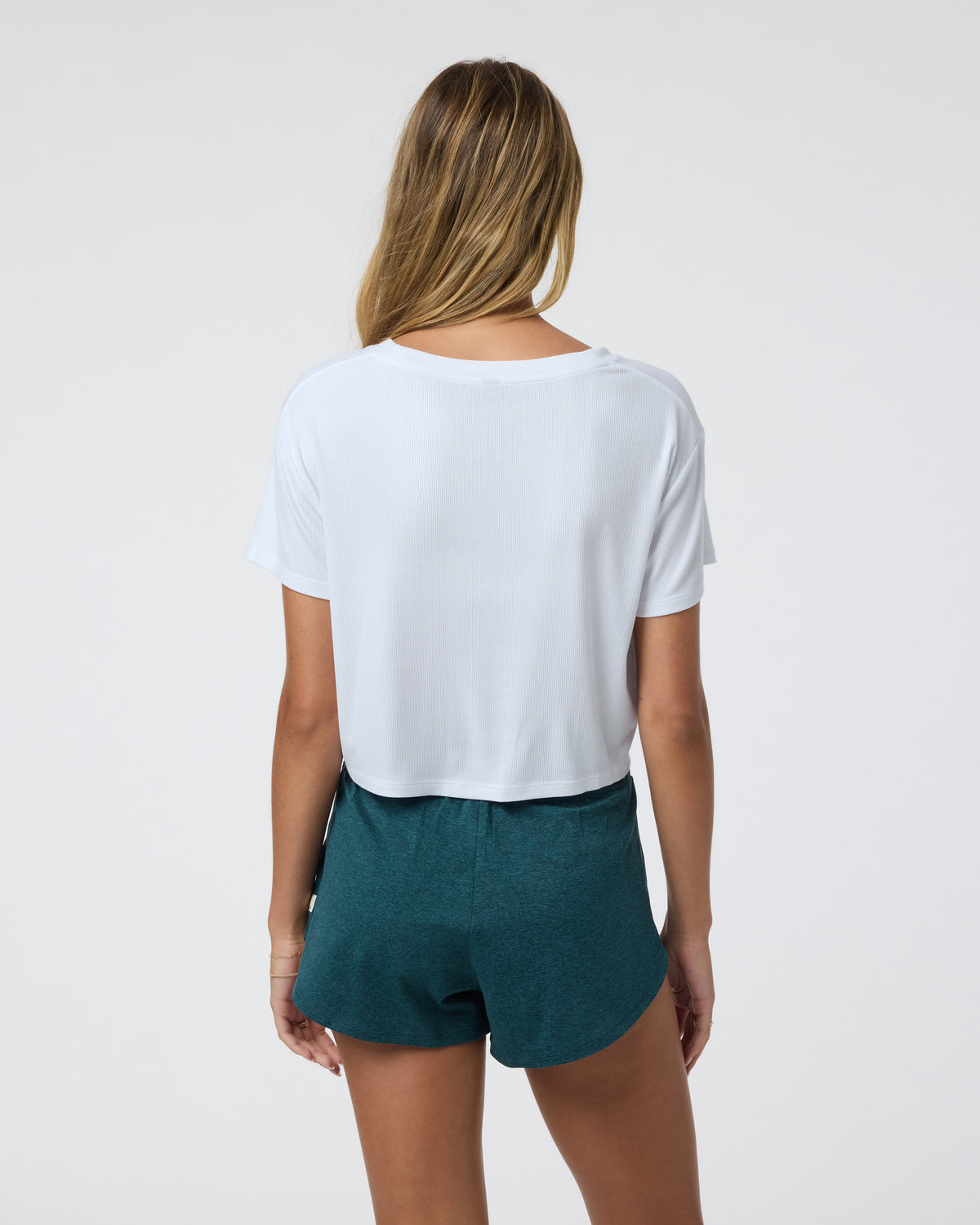 Short Sleeve Cove V Neck Tee White | Vuori Discount