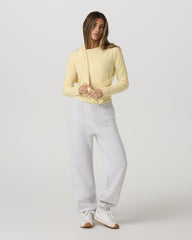 Long Sleeve Pose Crew Women's Lemon Snap Long Sleeve | Vuori On sale