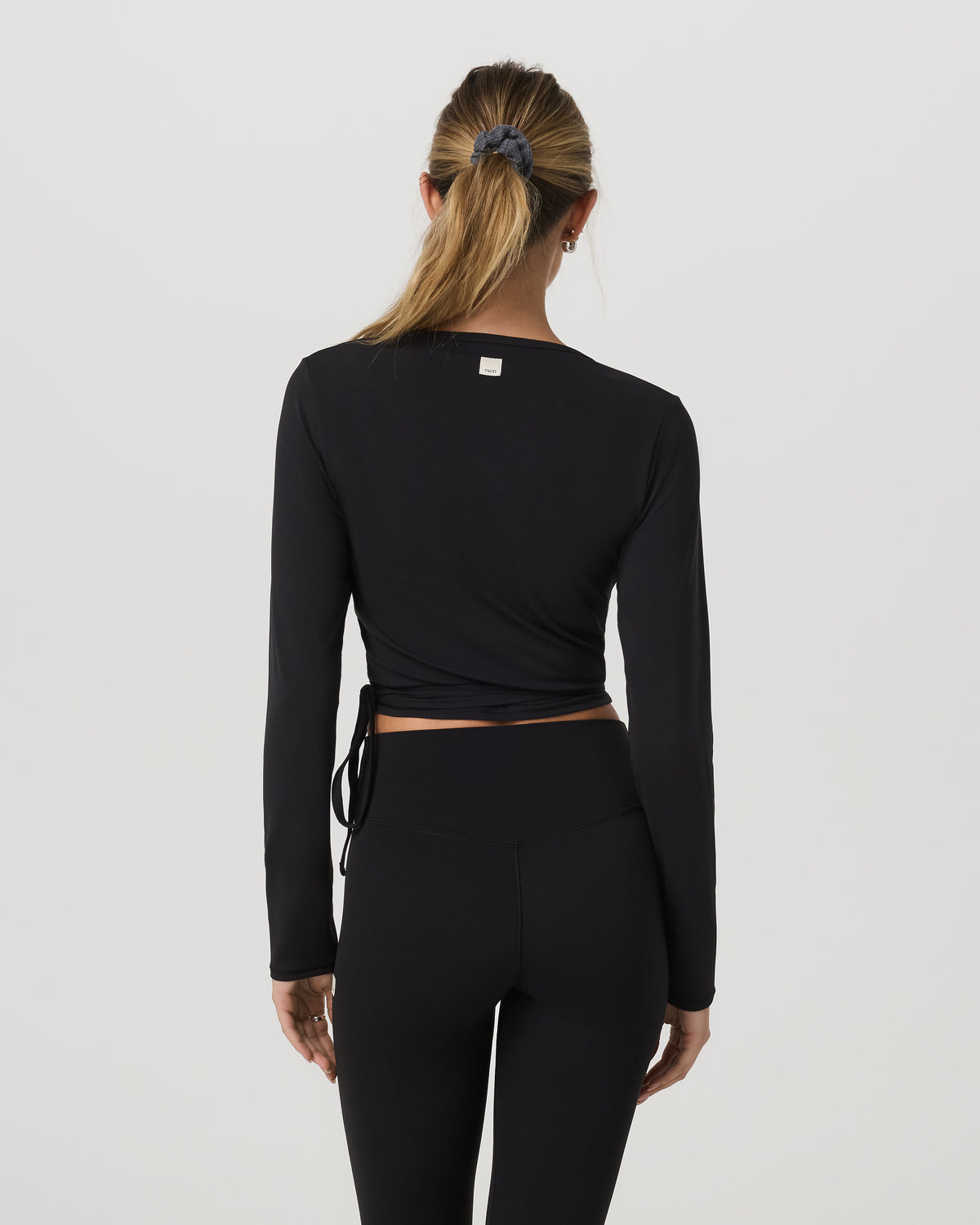 Vuori AllTheForm™ Wrap Top Women's Black Wrap Top | Vuori Online