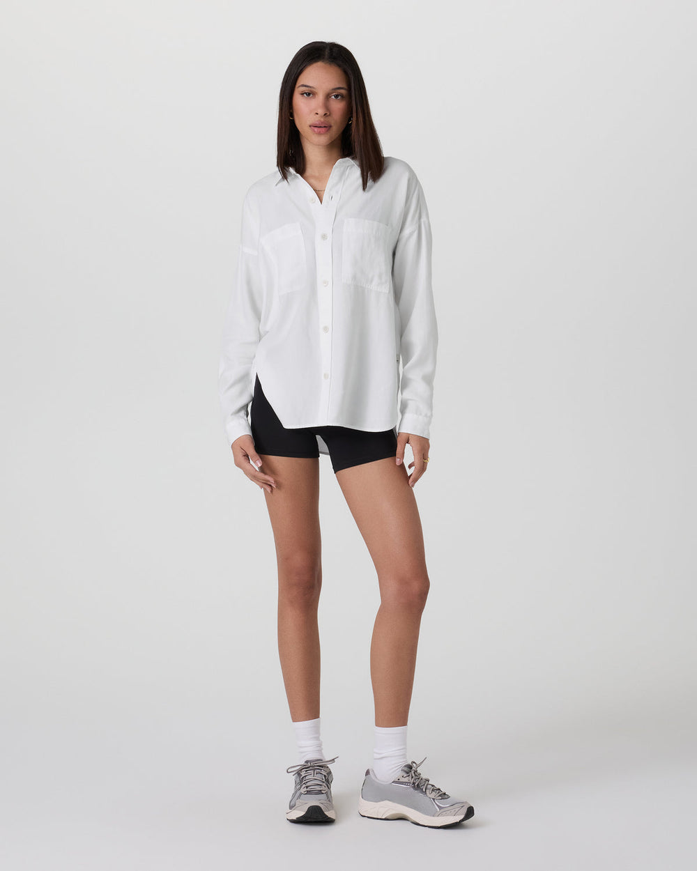 Trestles Twill Button Up White | Vuori
