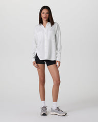 Trestles Twill Button Up White | Vuori