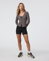 Long Sleeve Pose Cardigan Chia Ribbed Cardigan | Vuori Discount