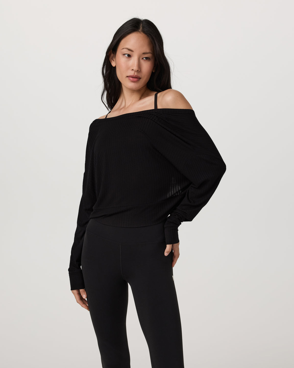 Long Sleeve Twist Top Women's Black Twist Top | Vuori Sale