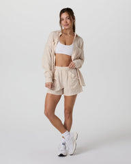 Trestles Twill Button Up Sand Dollar | Vuori On sale