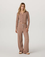 Halo Cardigan 2.0 Women's Nutmeg Heather Cardigan | Vuori For sale