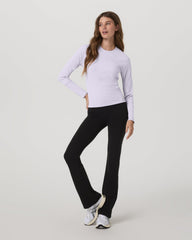 Long Sleeve Pose Crew Women's Lavender Ice Crewneck | Vuori Clothing