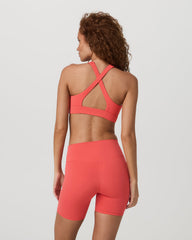 Daily Form Bra Women's Bright Coral Sports Bra | Vuori Outlet