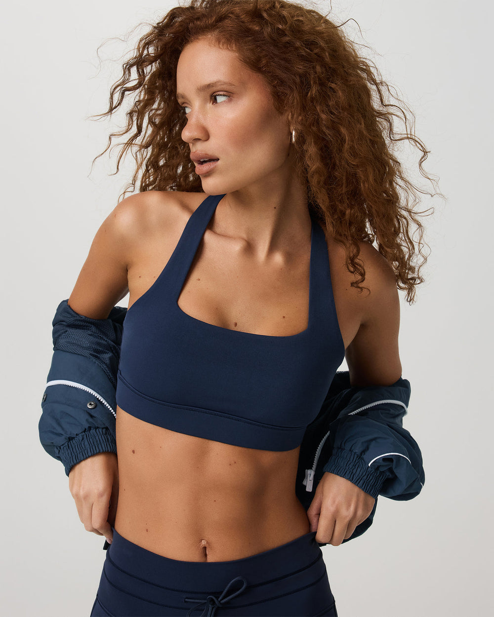 Daily Form Bra Women's Blue Coast Racerback Sports Bra | Vuori On sale