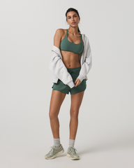 Yosemite Bra Women's Agate Green Strappy Sports Bra | Vuori For sale