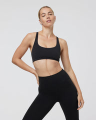 Yosemite Bra Black Strappy Sports Bra | Vuori Sale
