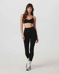 Vuori AllTheFeels™ Strappy Back Bra Women's Black Sports Bra | Vuori Outlet