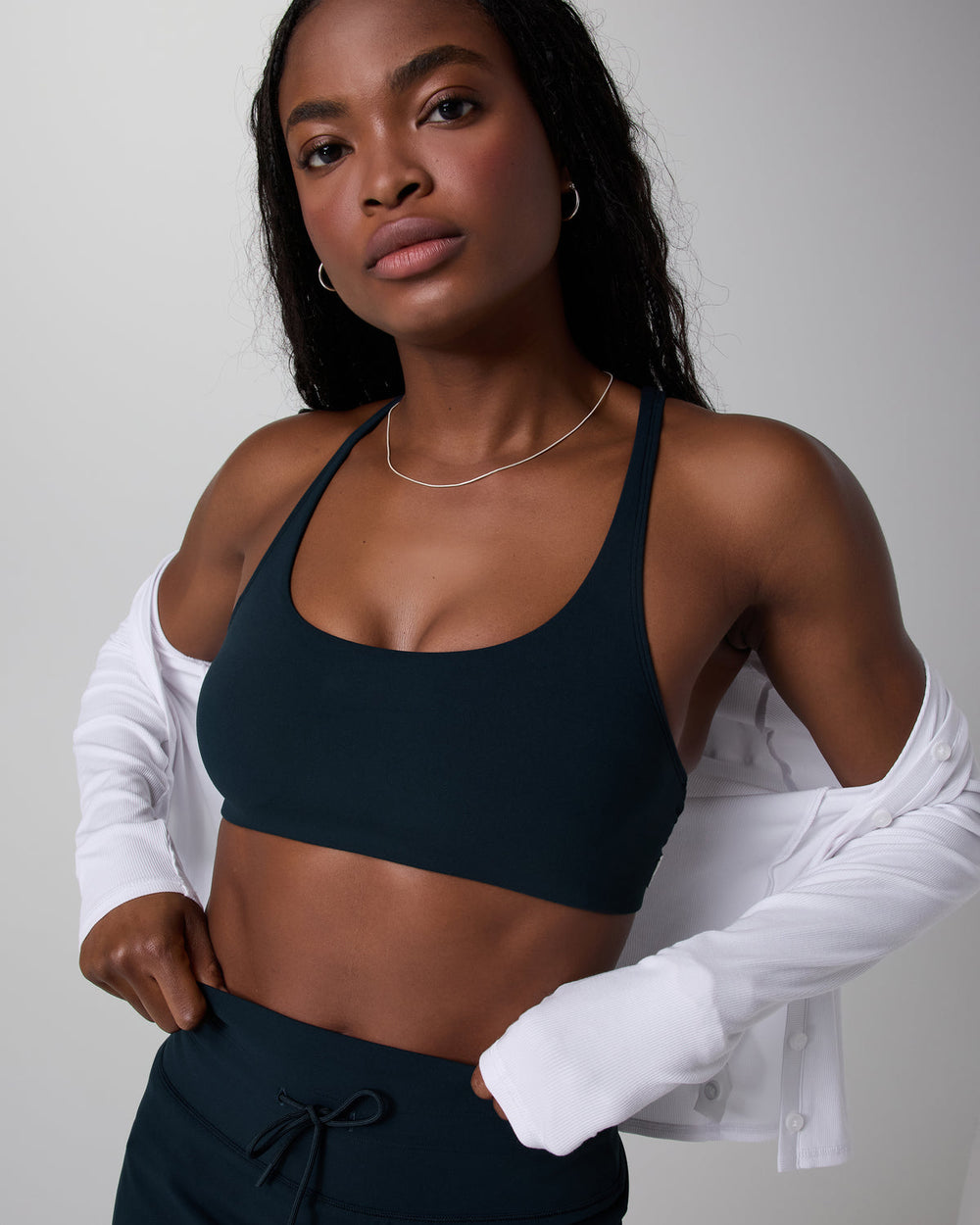 Yosemite Bra Ink Strappy Sports Bra | Vuori Discount
