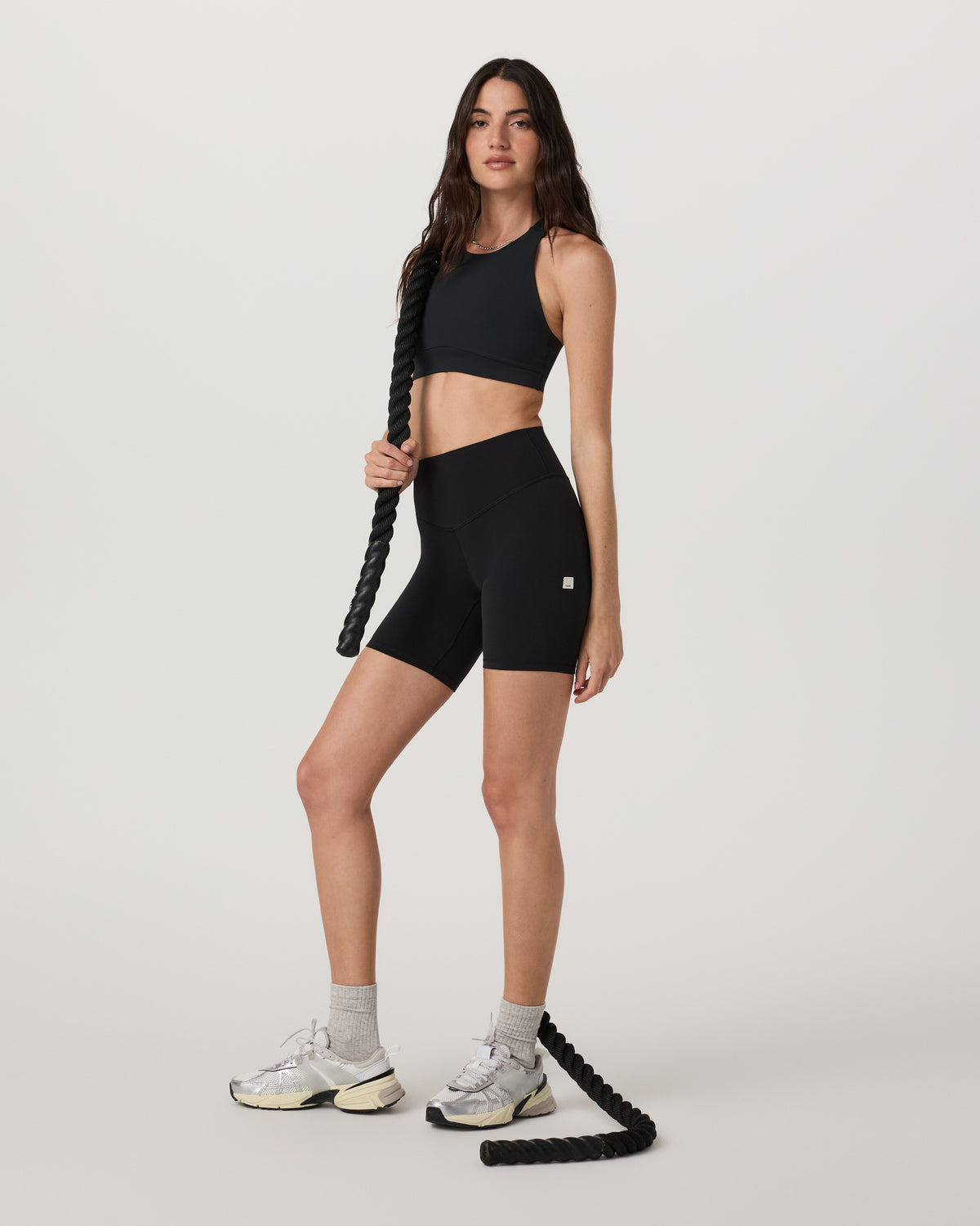 Vuori AllTheForm™ High Neck Bra Black Sports Bra | Vuori Sale