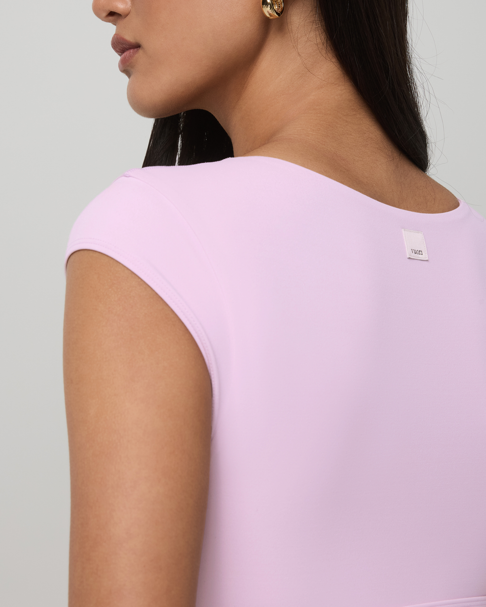 Vuori AllTheForm™ Short Sleeve Bra Women's Orchid Whisper Bra | Vuori On sale