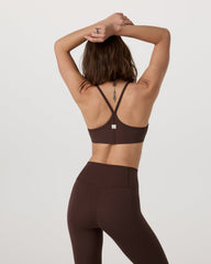 Vuori AllTheFeels™ Bra Java Sports Bra | Vuori Discount