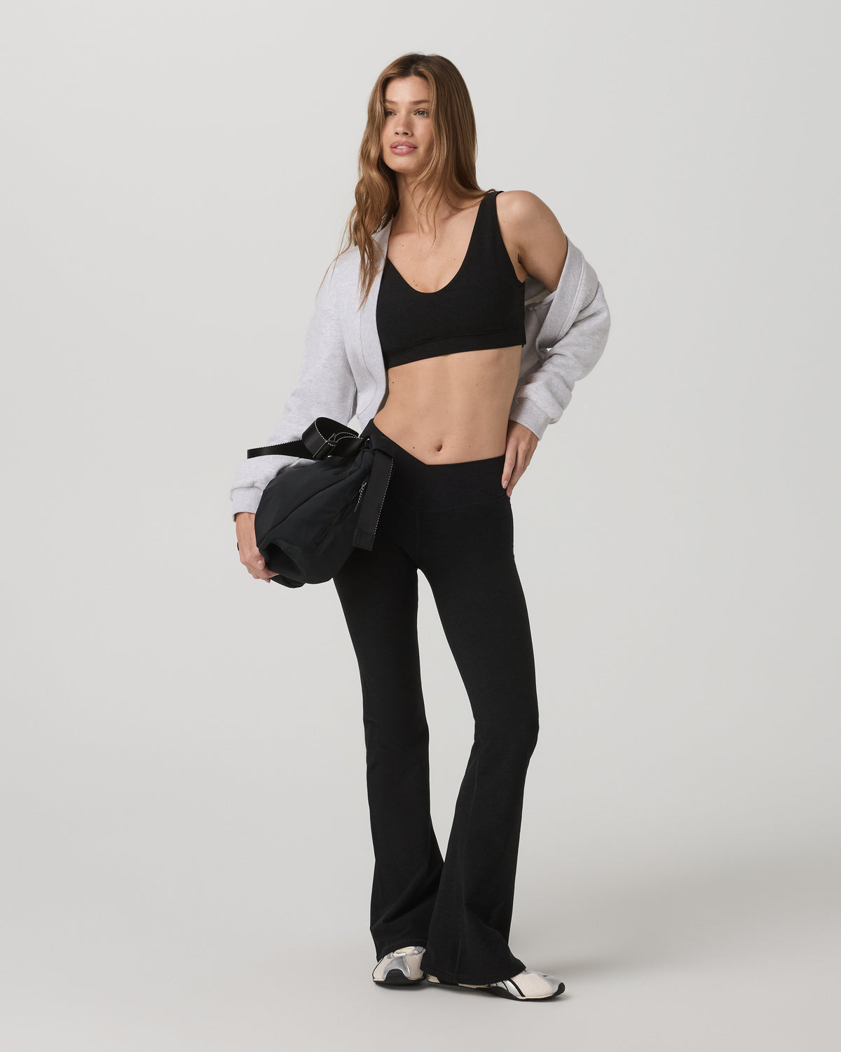 Elevation Rhythm Bra Black Heather | Vuori Sale