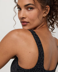 Vuori AllTheForm™ Bra Black Blurred Torrent Sports Bra | Vuori For sale