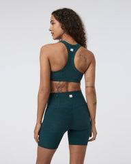 Elevation Racer Bra Moss Heather | Vuori Outlet
