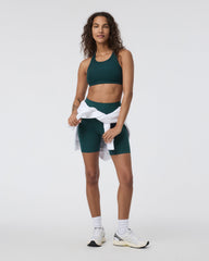 Elevation Racer Bra Moss Heather | Vuori Outlet