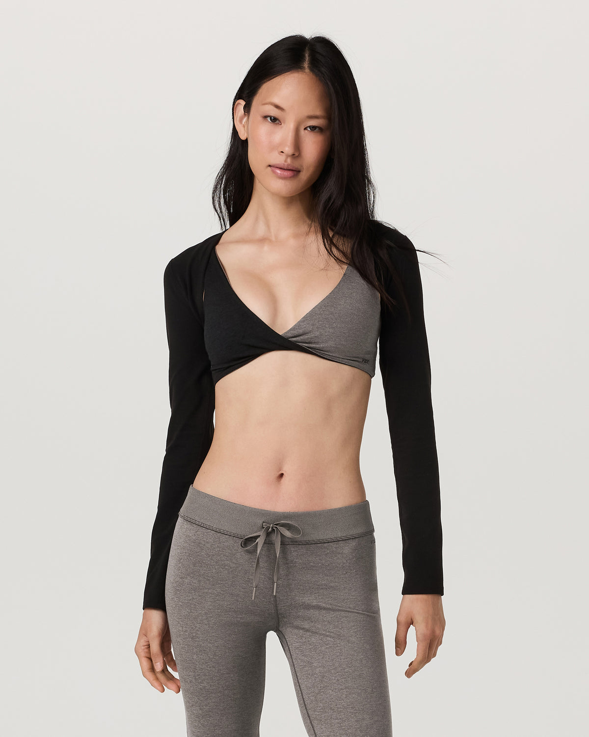 Halo Reversible Bra Women's Chia Heather Sports Bra | Vuori Sale