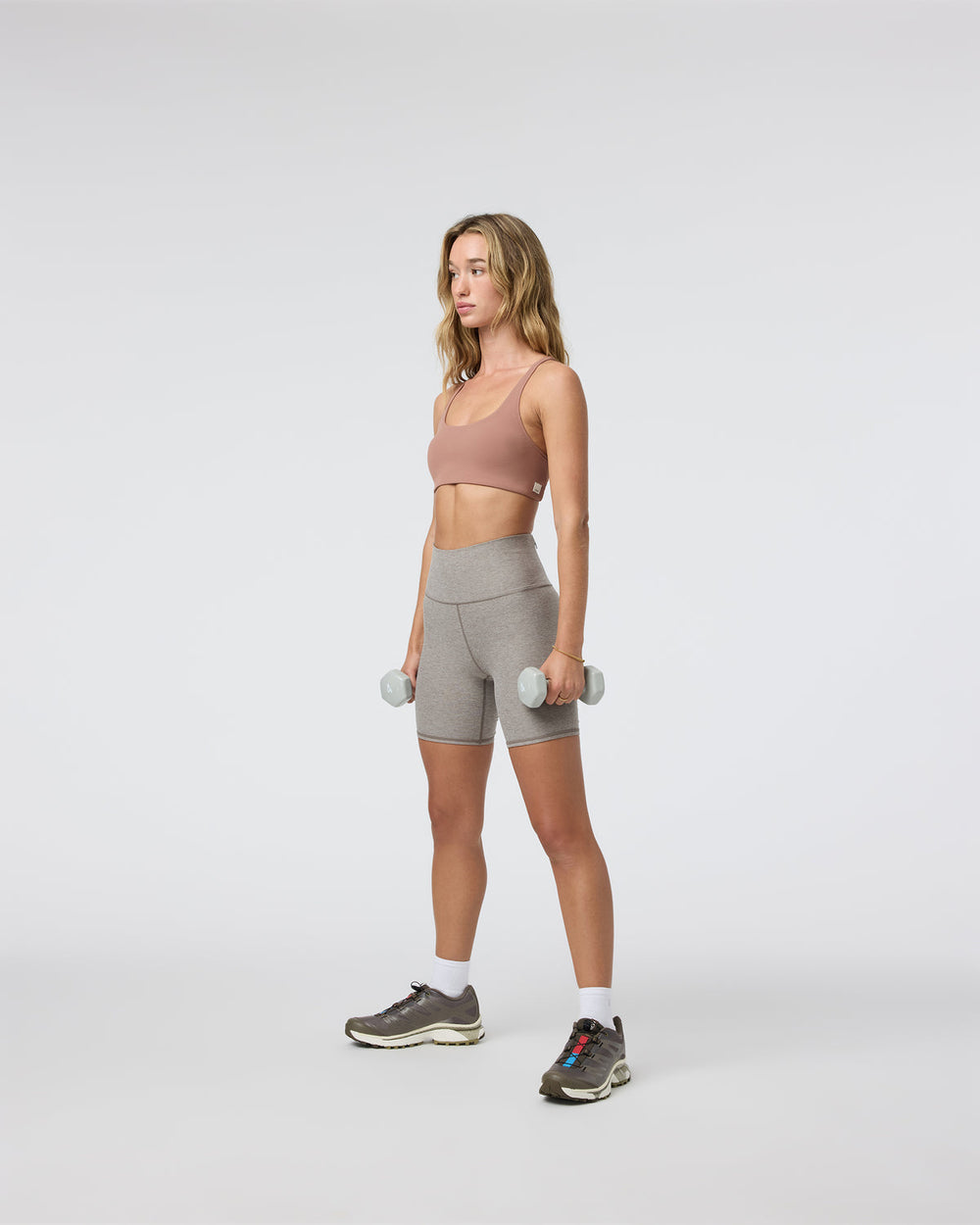 Yosemite Bra Sedona Brown Strappy Sports Bra | Vuori On sale