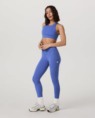 Vuori AllTheForm™ High Neck Bra Bright Iris Sports Bra | Vuori Discount
