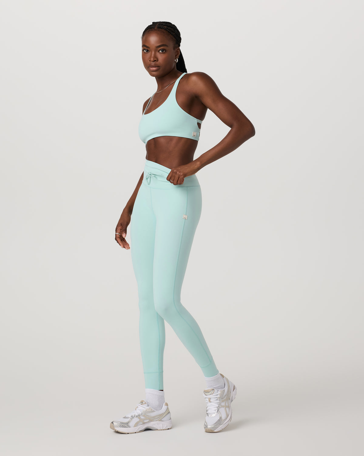 Yosemite Bra Women's Spearmint Strappy Sports Bra | Vuori Sale