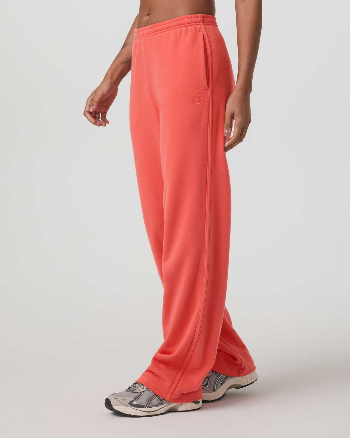 Sedona Straight Leg Sweatpant Women's Bright Coral Pant | Vuori On sale