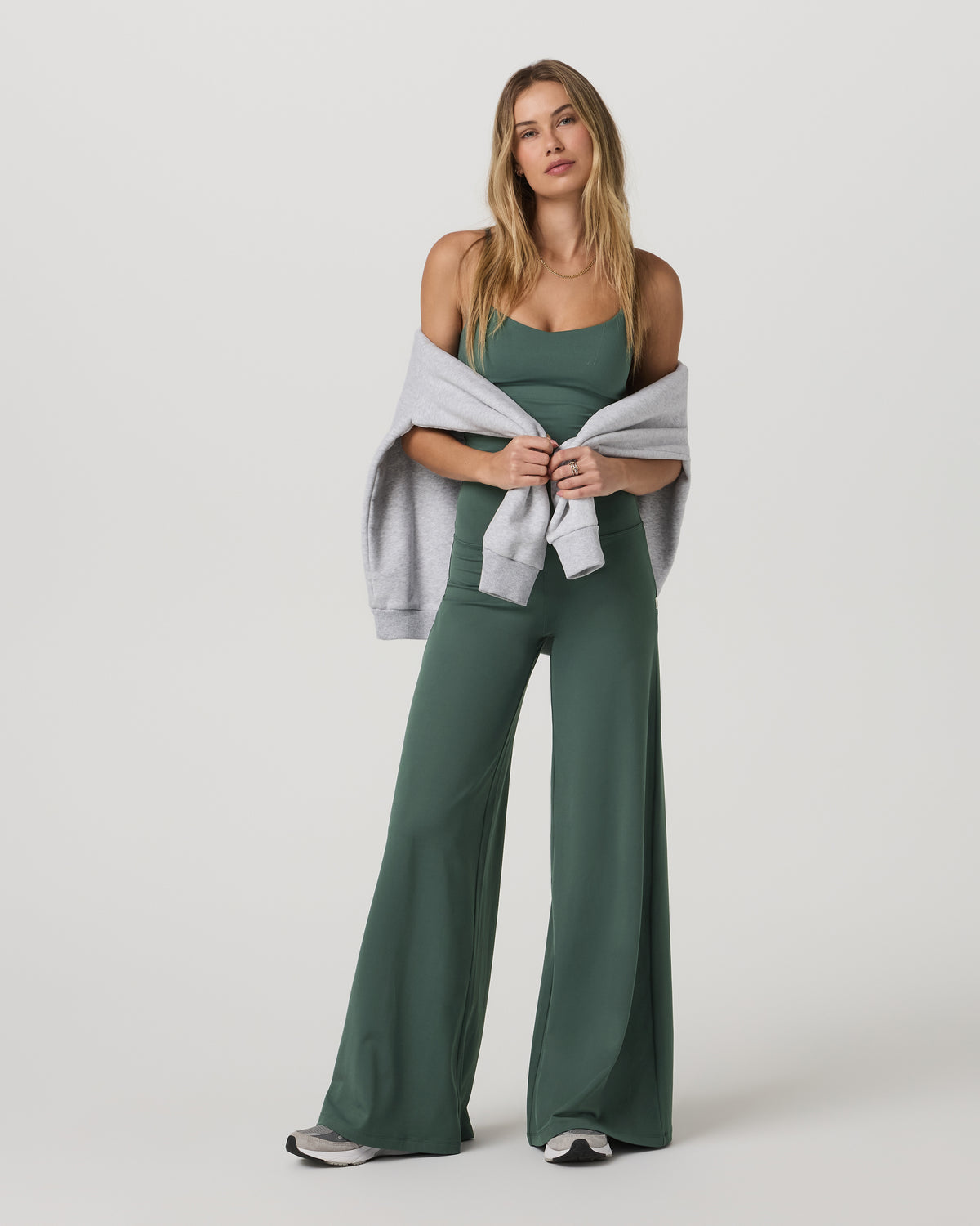 Halo Easy Wideleg Pant Women's Agate Green Wideleg Pant | Vuori Outlet