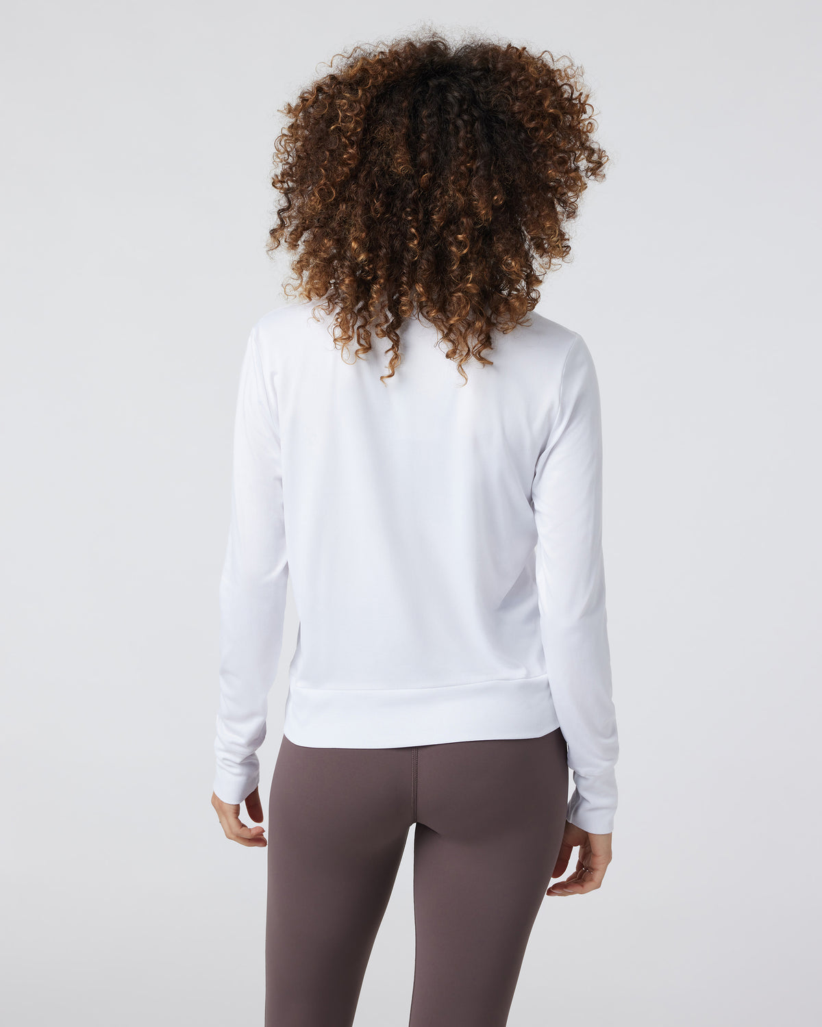 Daydream Crew White Lightweight Long-Sleeve Top | Vuori Sale