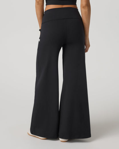 Halo Easy Wideleg Pant Women's Solid Black Wideleg Pants | Vuori On sale