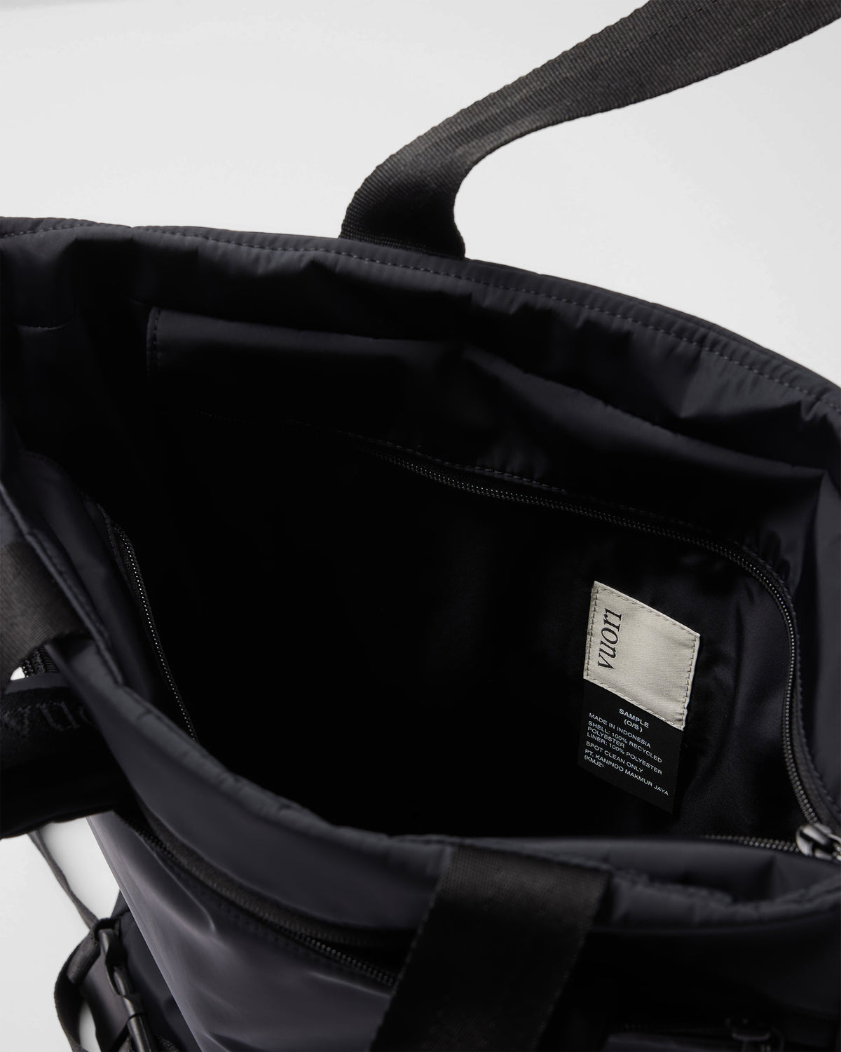 V1 Convertible Tote Bag 2.0 Black | Vuori