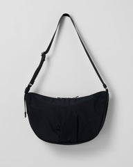 Vuori Carryall Stylish Black Modern Crescent Bag | Vuori